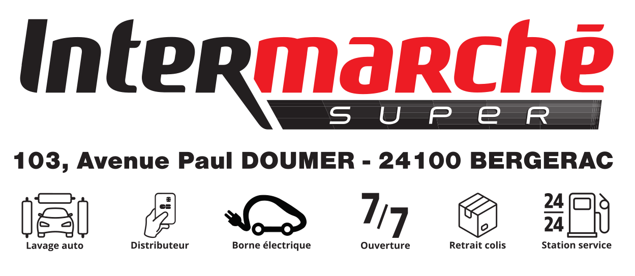Logo de notre partenaire Intermarché - 103 avenue Paul Doumer, 24100 Bergerac