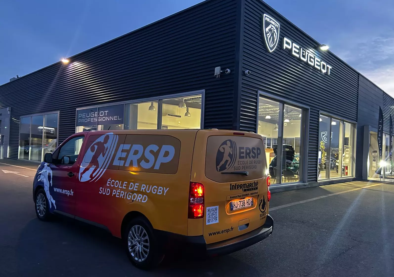 Image d'illustration pour l'actualité : L’ERSP affiche ses couleurs sur les routes du Sud Périgord