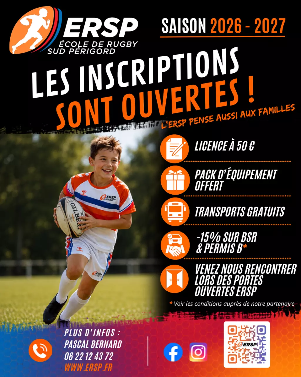 Image d'illustration pour l'actualité : Les inscriptions à l'ERSP sont ouvertes pour la saison 2026-2027 !